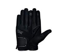 AK Embossed Champion Grip Horse Riding Gloves along the Touch Feature (Black, M)