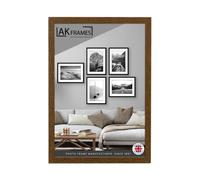 AK Frames 100X70Cm Dark Oak Poster Frame - Modern Picture Frame For Wall Art, Prints And Photos - Durable And Stylish Display Frame