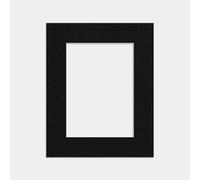 Ak Frames 10X8 Black Picture Mounts To Fit 7X5 Aperture Size - Mount Board Only (No Frame Included)