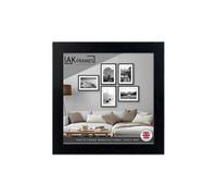AK Frames 11X11" Black Poster Frame - Modern Picture Frame For Wall Art, Prints And Photos - Durable And Stylish Display Frame
