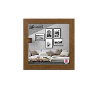 AK Frames 11X11" Dark Oak Poster Frame - Modern Picture Frame For Wall Art, Prints And Photos - Durable And Stylish Display Frame
