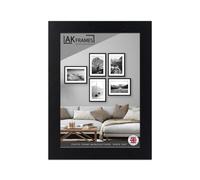 AK Frames 11X9" Matte Black Poster Frame - Modern Picture Frame For Wall Art, Prints And Photos - Durable And Stylish Display Frame