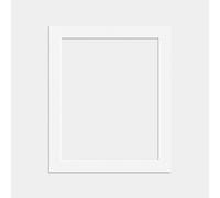 Ak Frames 12X10 White Picture Mounts To Fit 10X8 Aperture Size - Mount Board Only (No Frame Included)