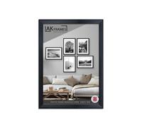 AK Frames 18X12" Classic Black Modern Picture Frame - Poster Frame For Photos, Prints And Wall Art - Elegant Home Decor