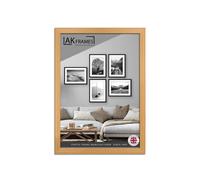 AK Frames 18X12" Classic Country Pine Modern Picture Frame - Poster Frame For Photos, Prints And Wall Art - Elegant Home Decor