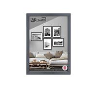 AK Frames 18X12" Classic Dark Grey Modern Picture Frame - Poster Frame For Photos, Prints And Wall Art - Elegant Home Decor