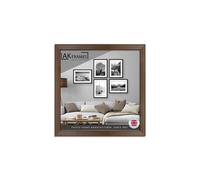 AK Frames 30X30Cm Classic Walnut Modern Picture Frame - Poster Frame For Photos, Prints And Wall Art - Elegant Home Decor