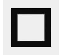 Ak Frames 60X60Cm Black Picture Mounts To Fit 40X40Cm Aperture Size - Mount Board Only (No Frame Included)