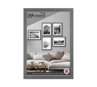 AK Frames 70X50Cm Dark Grey Poster Frame - Modern Picture Frame For Wall Art, Prints And Photos - Durable And Stylish Display Frame