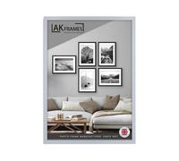 AK Frames 80X60Cm Classic Light Grey Modern Picture Frame - Poster Frame For Photos, Prints And Wall Art - Elegant Home Decor