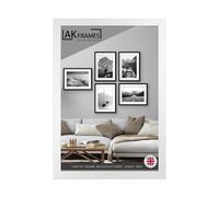 AK Frames 80X60Cm White Poster Frame - Modern Picture Frame For Wall Art, Prints And Photos - Durable And Stylish Display Frame