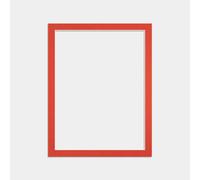 Ak Frames 90X70Cm Poppy Red Picture Mounts To Fit 80X60Cm Aperture Size - Mount Board Only (No Frame Included)