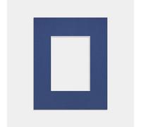 Ak Frames 9X7 Blue Picture Mounts To Fit 6X4 Aperture Size - Mount Board Only (No Frame Included)