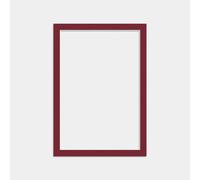 Ak Frames Burgundy 100X70Cm Picture Mount To Fit 90X60Cm Aperture Size - Mount Board Only (No Frame Included)