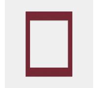 Ak Frames Burgundy 70X50Cm Picture Mount To Fit 50X40Cm Aperture Size - Mount Board Only (No Frame Included)