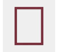 Ak Frames Burgundy 80X60Cm Picture Mount To Fit 70X50Cm Aperture Size - Mount Board Only (No Frame Included)