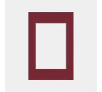Ak Frames Burgundy 90X60Cm Picture Mount To Fit 60X40Cm Aperture Size - Mount Board Only (No Frame Included)