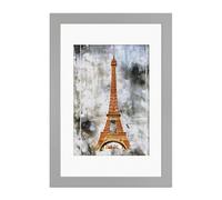 Ak Frames Light Grey 70X50Cm Frame With 50X40Cm Mount And Perspex Front