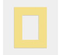 Ak Frames Primrose 10X8" Picture Mount To Fit 6X4" Aperture Size - Mount Board Only (No Frame Included)