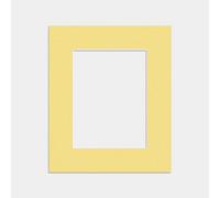 Ak Frames Primrose 12X10" Picture Mount To Fit 8X6" Aperture Size - Mount Board Only (No Frame Included)