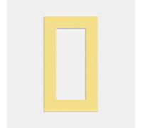 Ak Frames Primrose 16X9" Picture Mount To Fit 12X5" Aperture Size - Mount Board Only (No Frame Included)