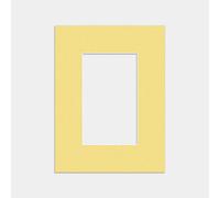 Ak Frames Primrose 8X6" Picture Mount To Fit 5X3" Aperture Size - Mount Board Only (No Frame Included)