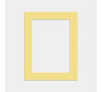 Ak Frames Primrose 9X7" Picture Mount To Fit 7X5" Aperture Size - Mount Board Only (No Frame Included)