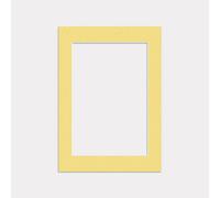 Ak Frames Primrose A4 Picture Mount To Fit 9X6" Aperture Size - Mount Board Only (No Frame Included)