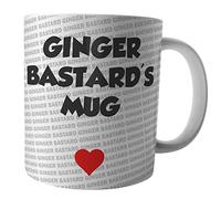AK Giftshop Ginger Bastard's Mug - Funny, Rude -Tea - Coffee - Mug - Cup - Birthday - Christmas - Gift
