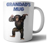 AK Giftshop Grandad's Mug - Monkey Themed Father's Day/Birthday Gift