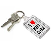 AK Giftshop I Love Biffy Clyro Keyring - Gift - Birthday - Christmas - Stocking Filler