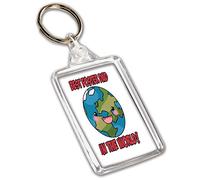 AK Giftshop Keyring - Lovely Foster Dad Gift - Best Foster Dad In The World - Fathers Day - Birthday - Christmas