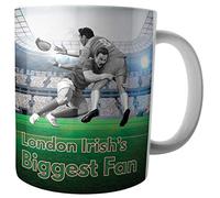 AK Giftshop London Irish's Biggest Fan Rugby Mug/Cup