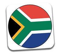 AK Giftshop South African Flag Drinks Coaster - Gift - Birthday - Christmas - Stocking Filler - Secret Santa