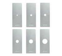 AK-GS5 6-Piece GOBO Set for Godox AK-R21 Projection Attachment - Laser-Cut Stainless Steel, Thermally Stable