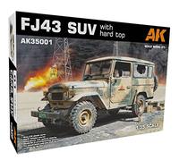 AK Interactive 35001 FJ43 SUV w/Hard Top 1:35 Plastic Model Kit