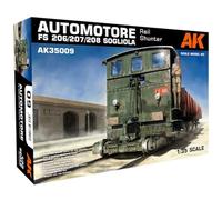 Ak interactive - automotore fs 206/207/208 sogliola 1/35 - ak interactive 35009