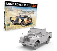 AK Interactive 35012 1/35 MODEL KIT Military Land Rover 88 Series IIA Rover