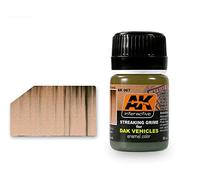 AK Interactive 35ml Streaking Grime for Africa Korps # 00067,Brown