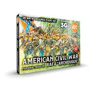 AK Interactive 3G 18 Color Paint Set - American Civil War - Personal Mixes By Rafa Archiduque