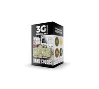 AK Interactive 3G Acrylic Paint Set - WW1 German Tank Colors (AK11686), Brown