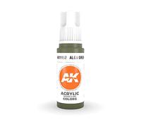 AK Interactive 3rd Gen Acrylic Alga Green 17ml