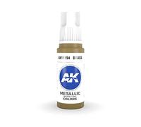 AK Interactive 3rd Gen Acrylic Brass 17ml