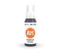 AK Interactive Acrylic 3rd Gen Dark Blue 17 ml