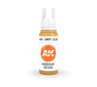 AK Interactive 3rd Gen Acrylic Dirty Yellow 17ml
