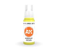 AK Interactive 3rd Gen Acrylic Fluorescent Yellow 17ml