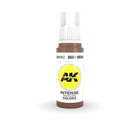 AK Interactive 3rd Gen Acrylic Intense Deep Brown 17 ml