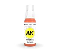 AK Interactive 3rd Gen Acrylic Intense Deep Orange 17ml