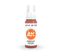 AK Interactive 3rd Gen Acrylic Matt Red 17ml