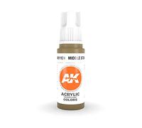 AK Interactive 3rd Gen Acrylic Middle Stone 17ml